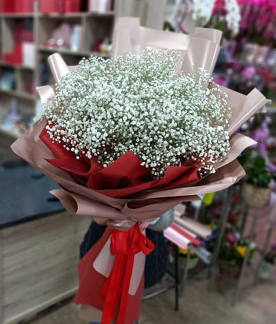 Букет цветов из: Гипсофила в Тамбове